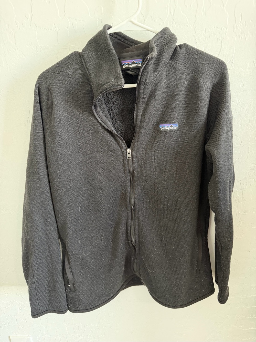 Patagonia Black Full-Zip Fleece Jacket